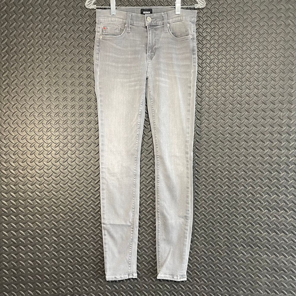 Hudson Light Gray Casual Comfort‎ Wear Mid Rise Denim Jeans Women's Size 26